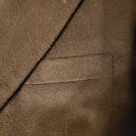 Burberry Two Button Camel Hair No Vent Blazer - Picture 3 of 8